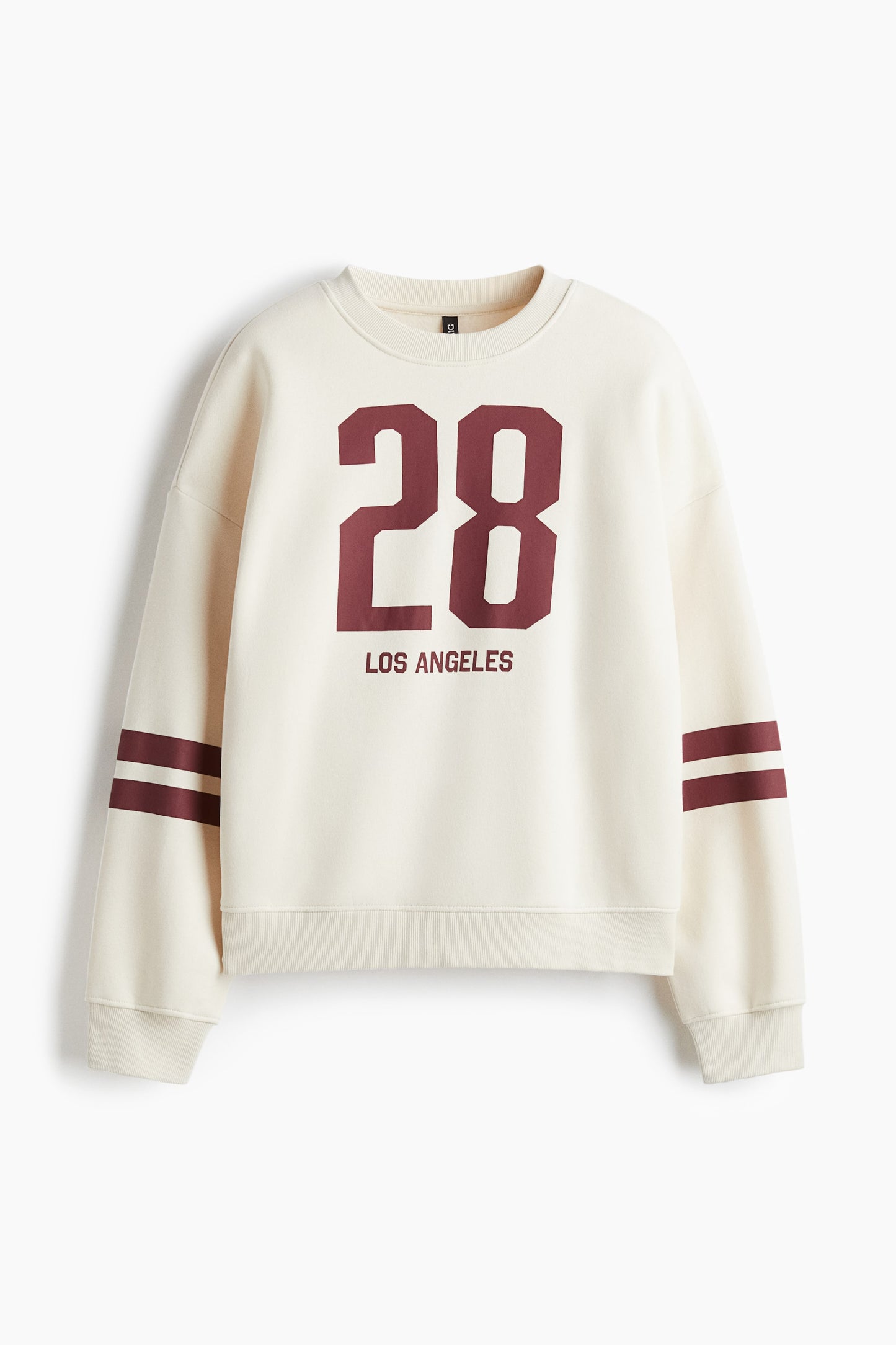 28 Motif detail sweatshirt