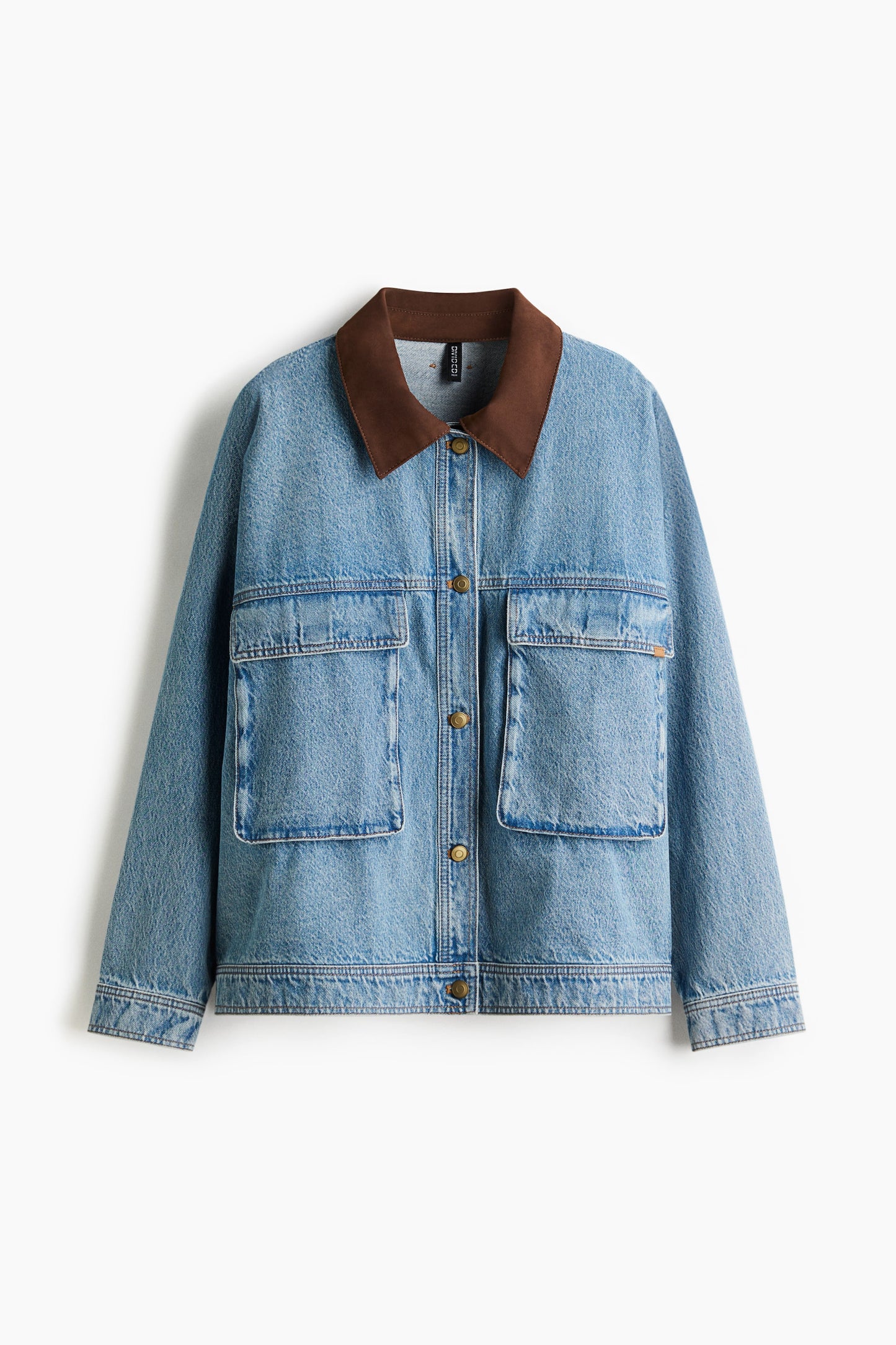 Oversized denim jacket