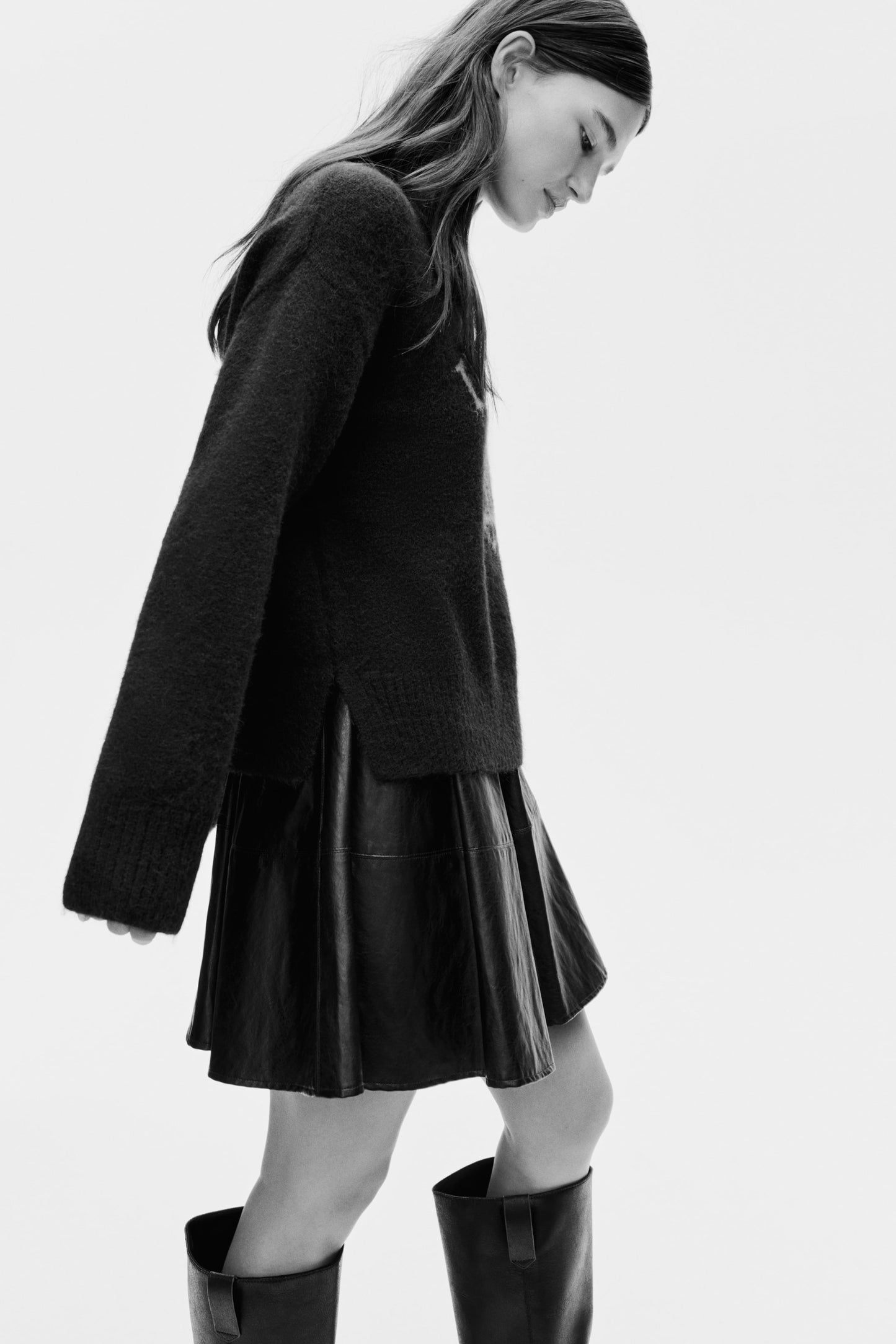 Jacquard-motif jumper Dark Blue