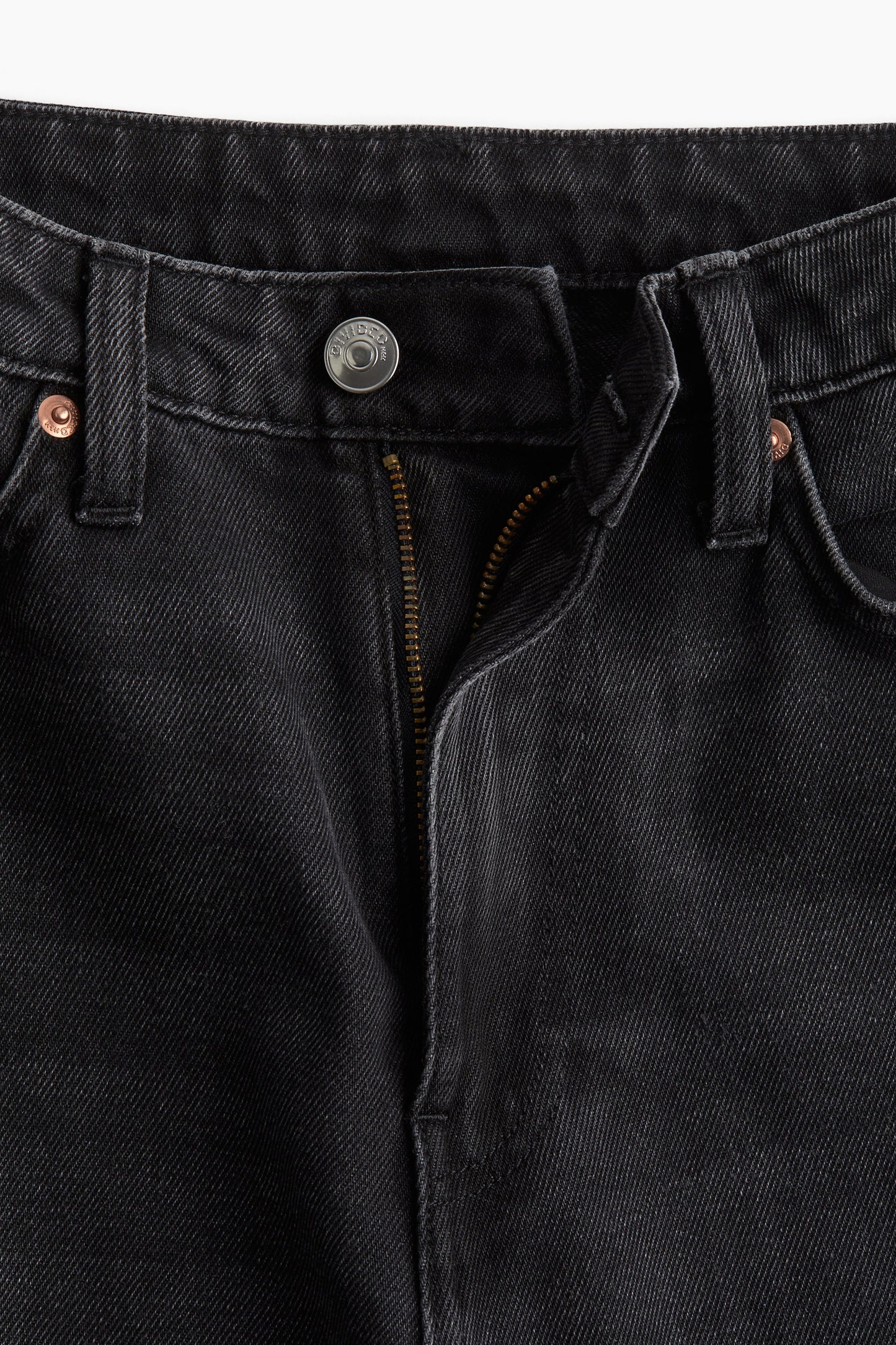 L’Art de Porter Straight High Jeans Black