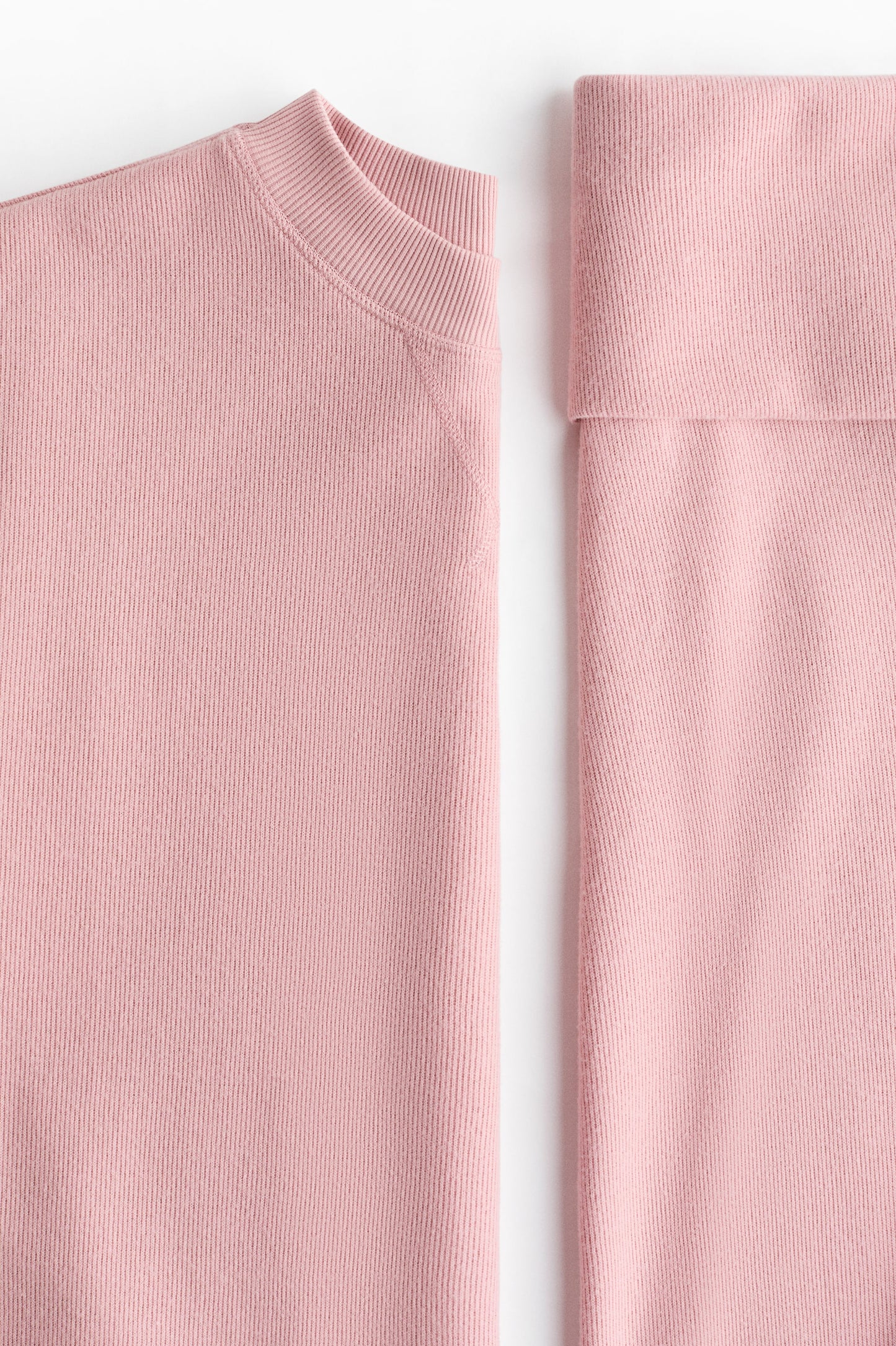 2-piece jersey top and trousers set Pink