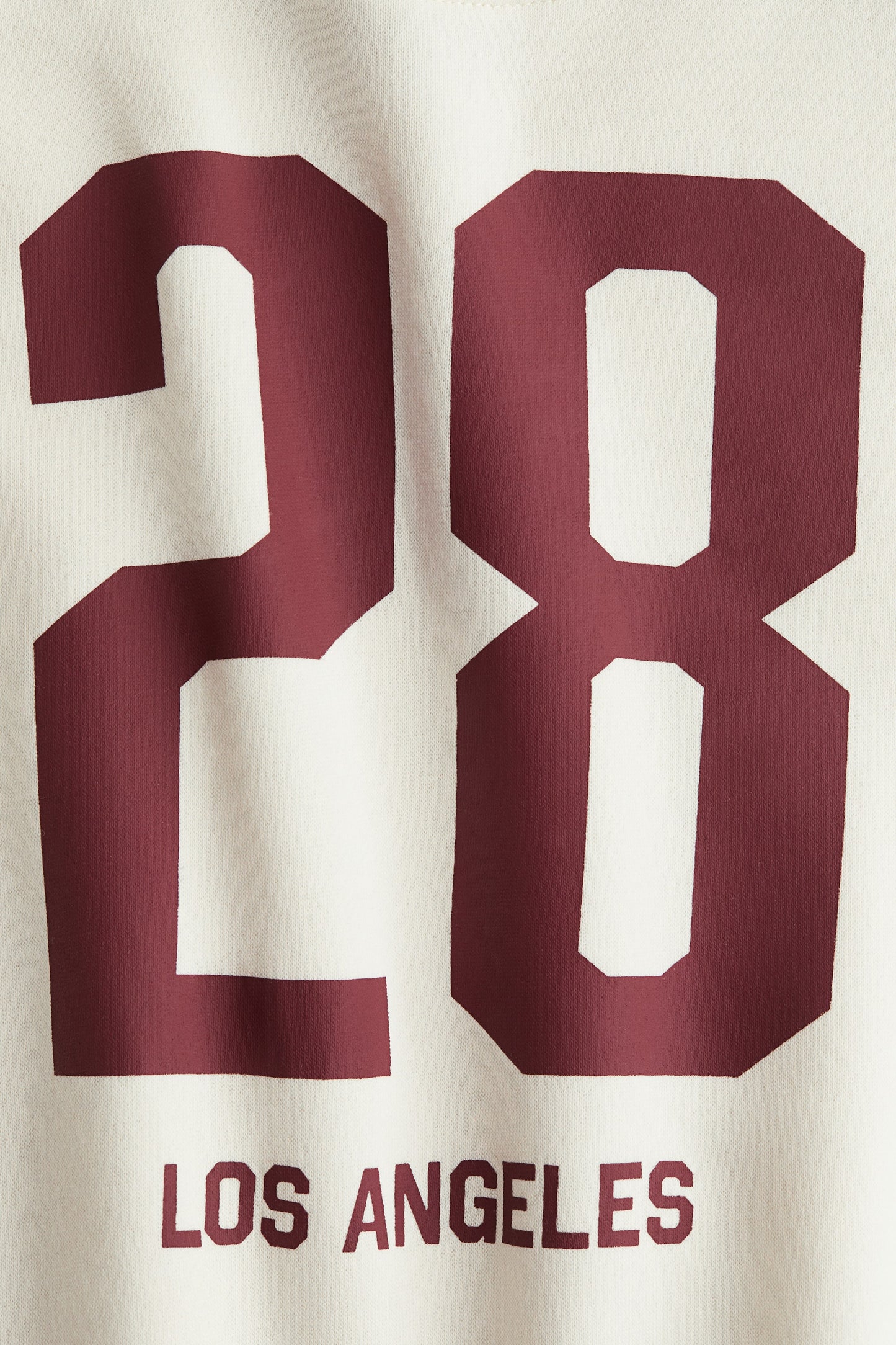 28 Motif detail sweatshirt