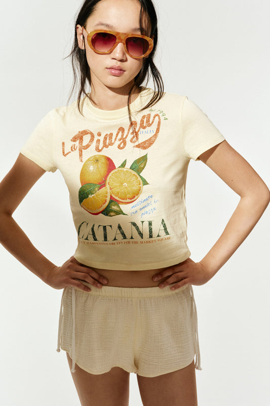 L’Art de Porter Cantania Printed Tees
