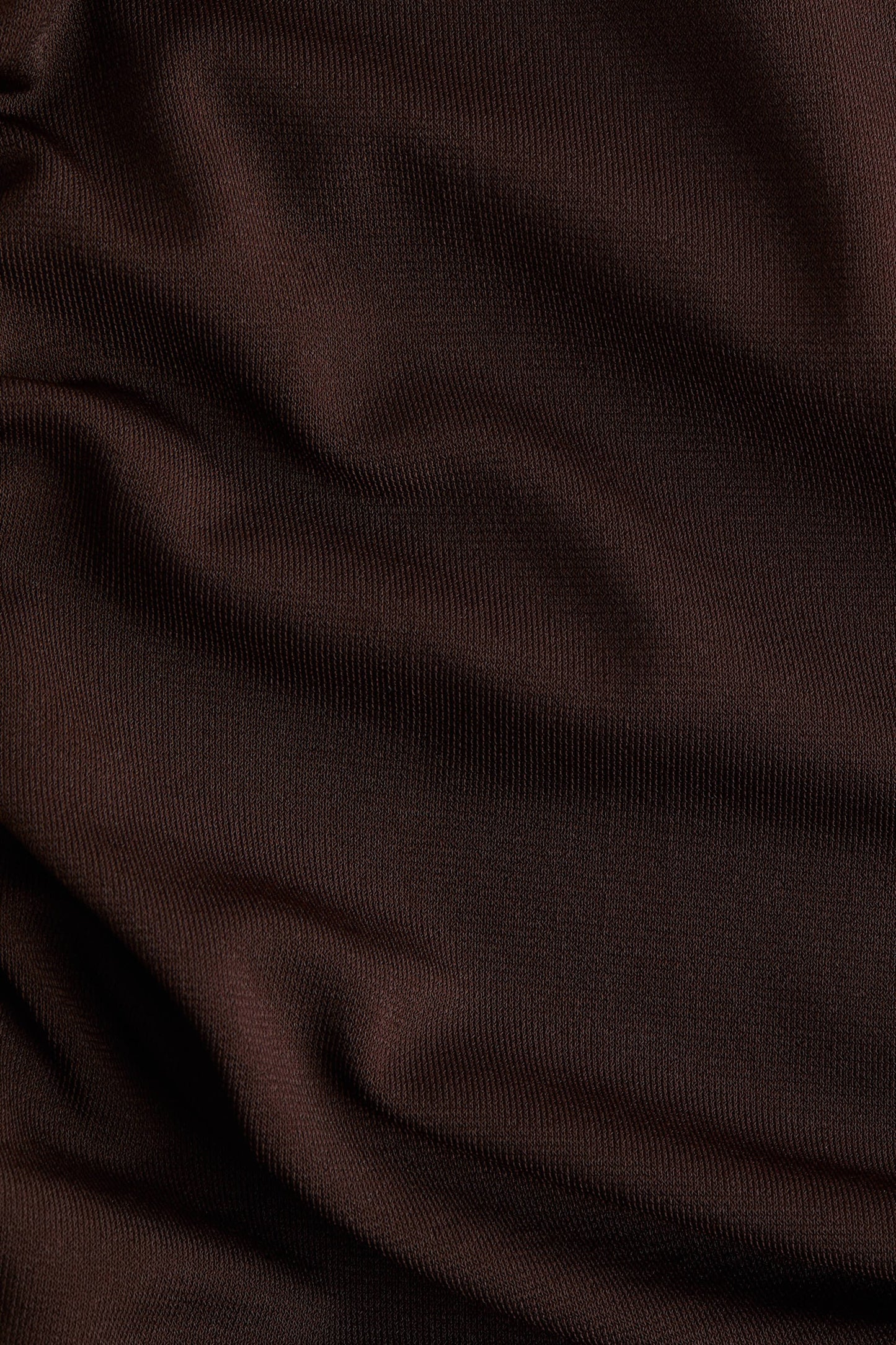 Draped one shoulder dress