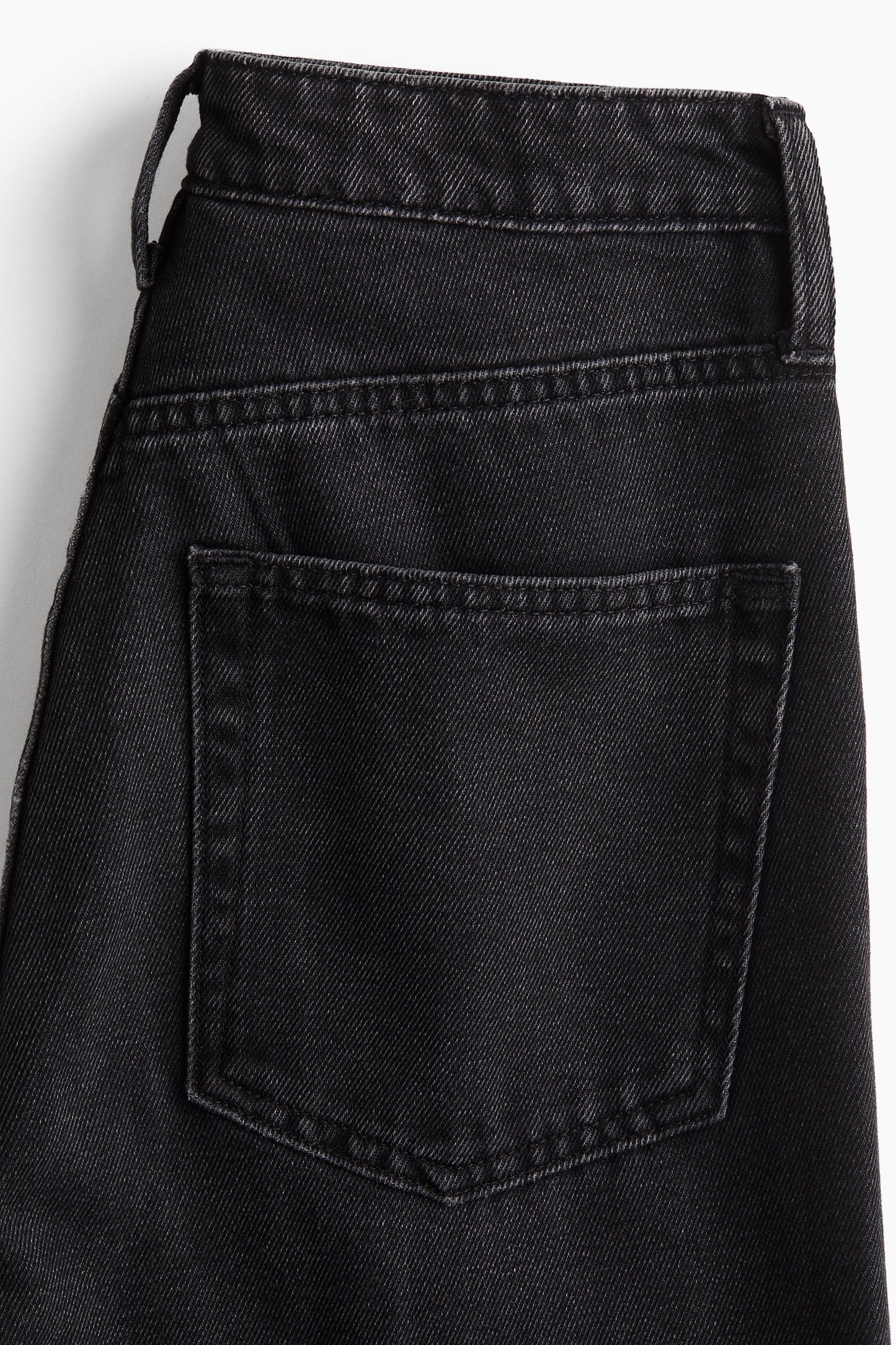 L’Art de Porter Straight High Jeans Black