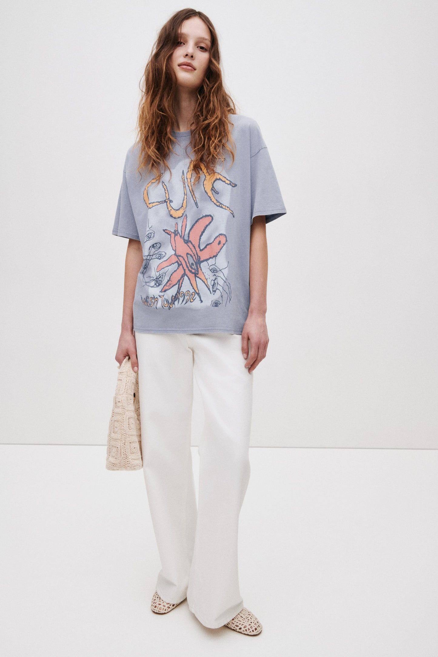 The Cure Oversized print-motif T-shirt